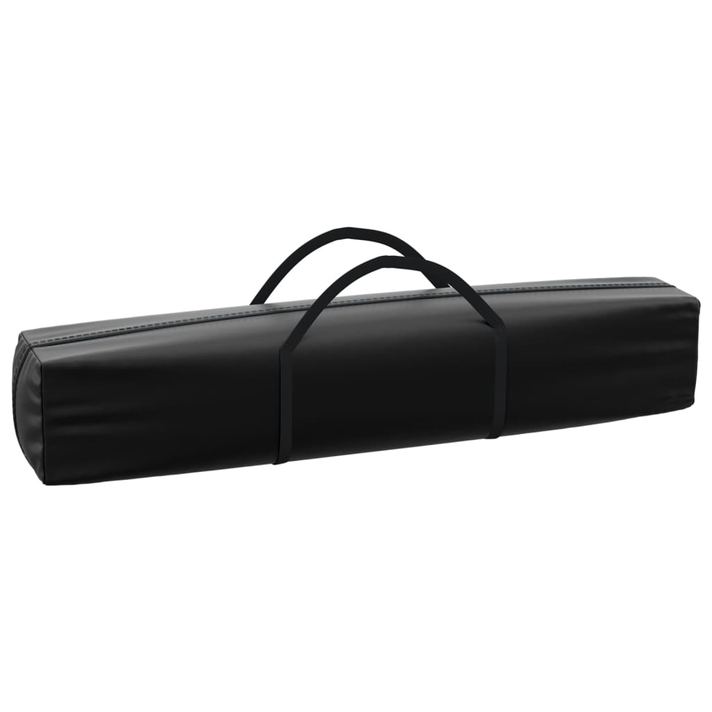 Proginė palapinė su 8 sienomis, antracito, 3x9m, HDPE