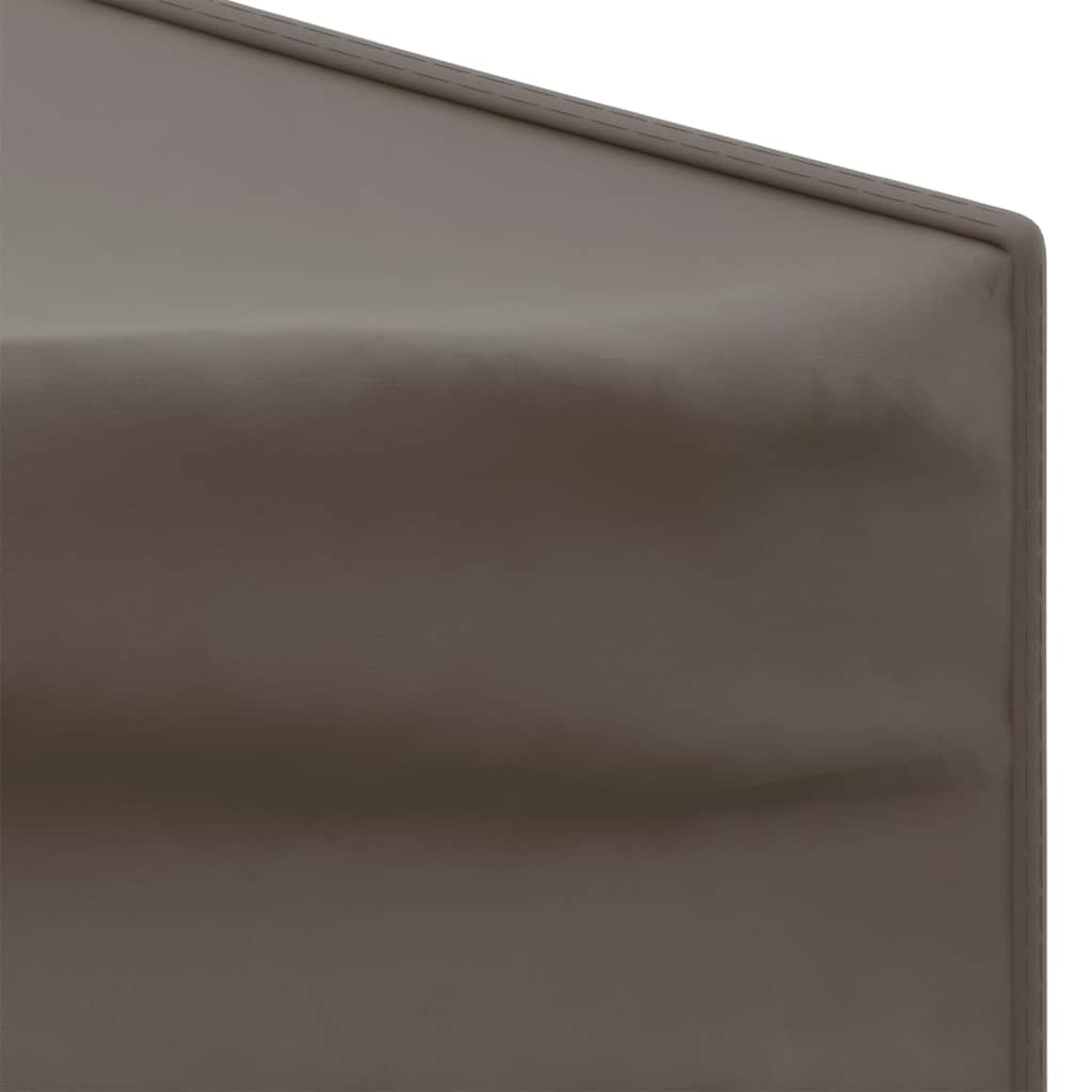 Proginė palapinė su šoninėmis sienomis, taupe, 3x6m