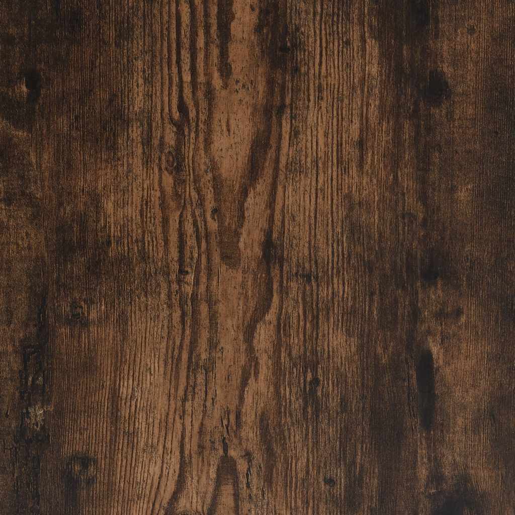 Kampinis rašomasis stalas, dūminio ąžuolo, 200x50x76cm, mediena