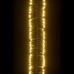LED lempučių girlianda, 11m, PVC, 1000 šiltų baltų LED, tanki