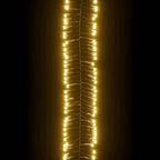 LED lempučių girlianda, 17m, PVC, 2000 šiltų baltų LED, tanki