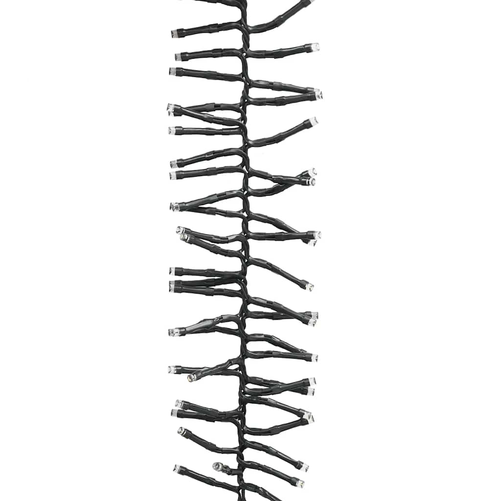 LED lempučių girlianda, 17m, PVC, 2000 šiltų baltų LED, tanki
