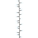 Smulkių LED lempučių girlianda, 25m, PVC, 1000 šaltų baltų LED