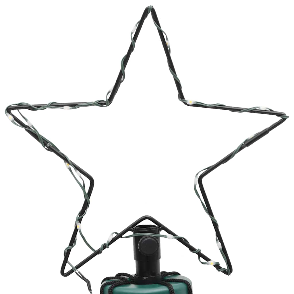 vidaXL Kalėdų eglutė, 70x180cm, kūgio formos, 108 šiltos baltos LED