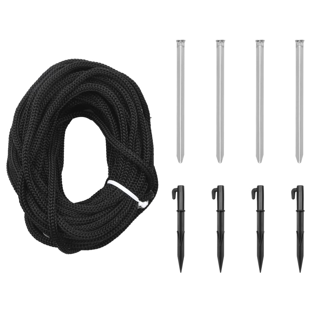 vidaXL Kalėdų eglutė, 160x500cm, kūgio formos, 732 šaltos baltos LED