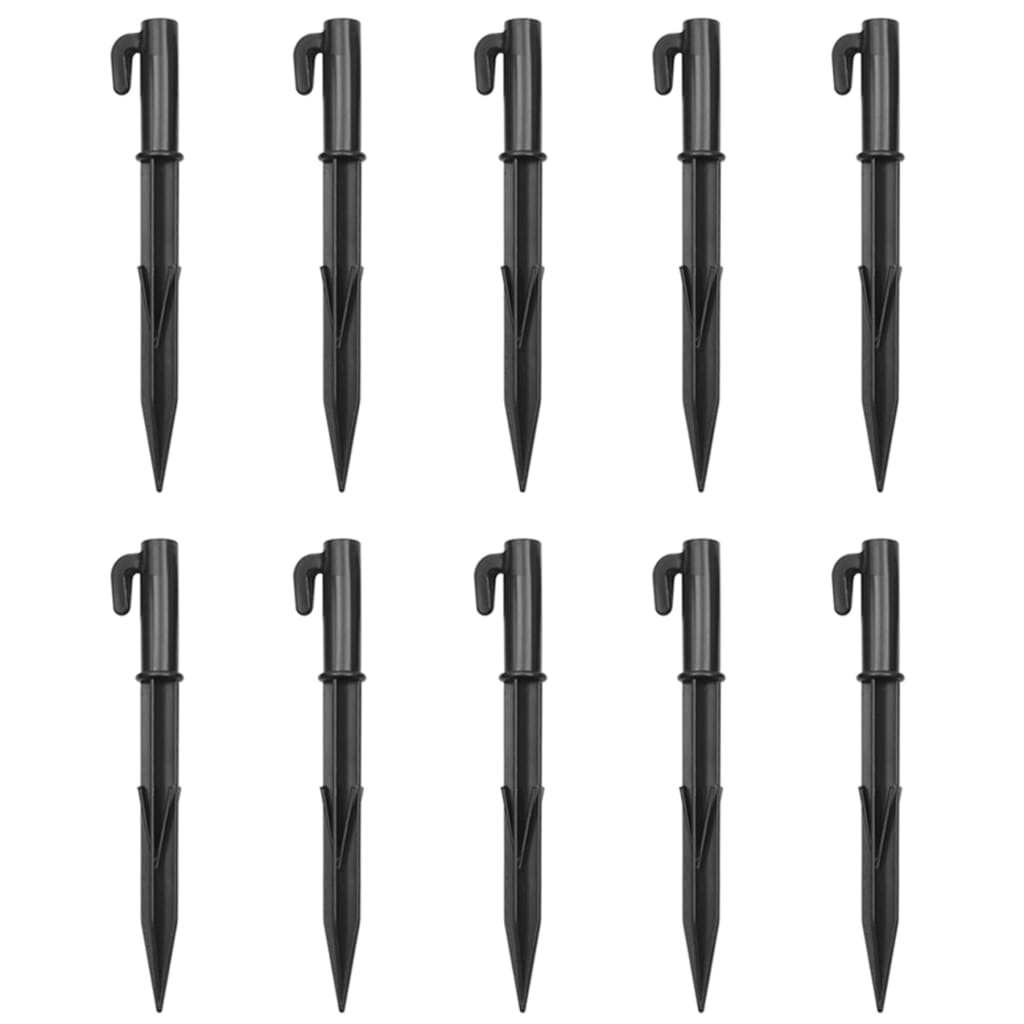 vidaXL Kalėdų eglutė su kuoliuku, šiltos baltos spalvos, 310LED, 300cm