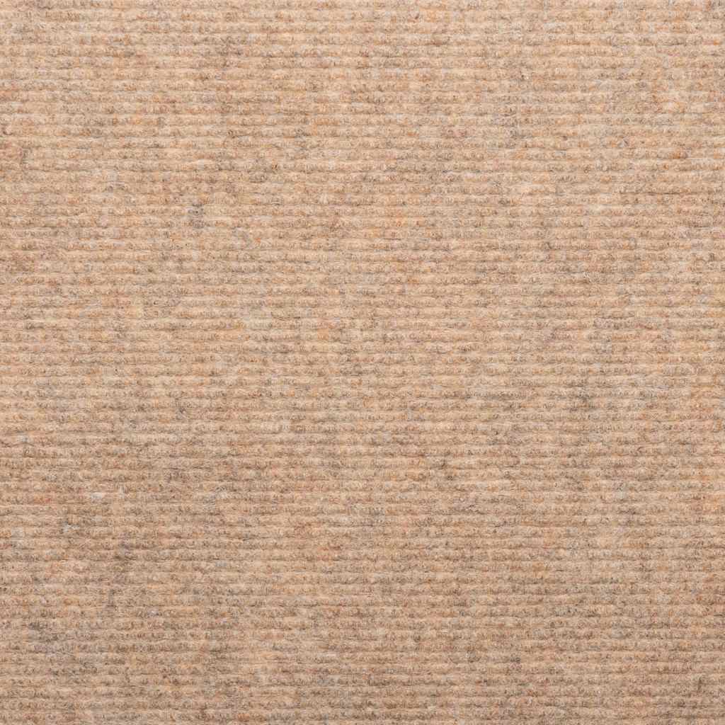 Lipnūs laiptų kilimėliai, 15vnt., smėlio spalvos, 65x24,5x3,5cm
