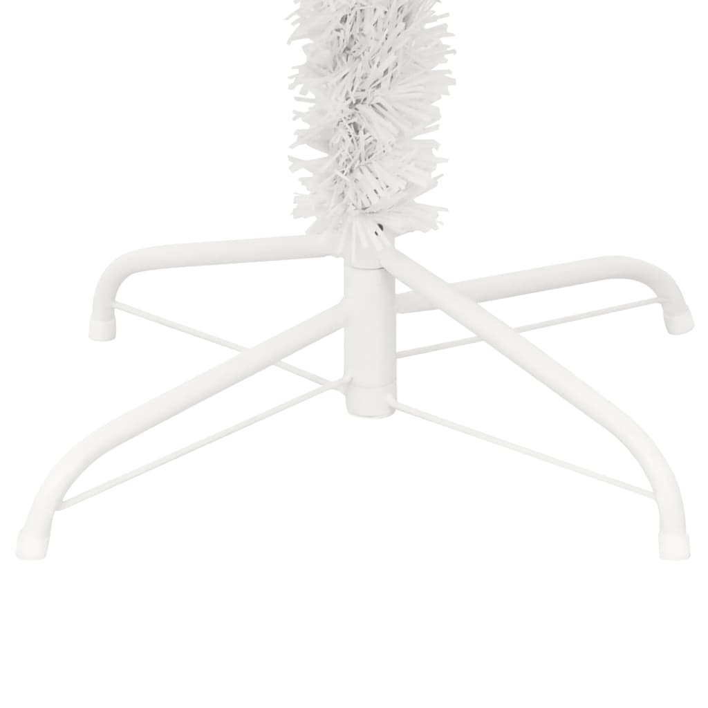 Kalėdų eglutė su stovu, balta, 150cm, PVC, spiralės formos
