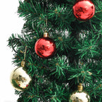Kalėdinis kaktusas su stovu/LED, žalias, 150cm, PVC