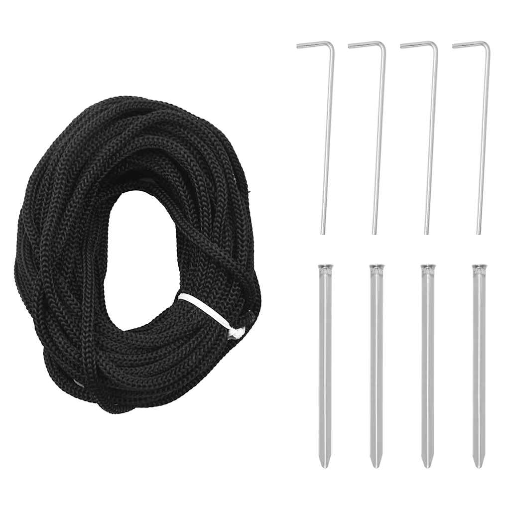 vidaXL Kalėdų eglutė, 160x500cm, kūgio formos, 1400 šaltų baltų LED