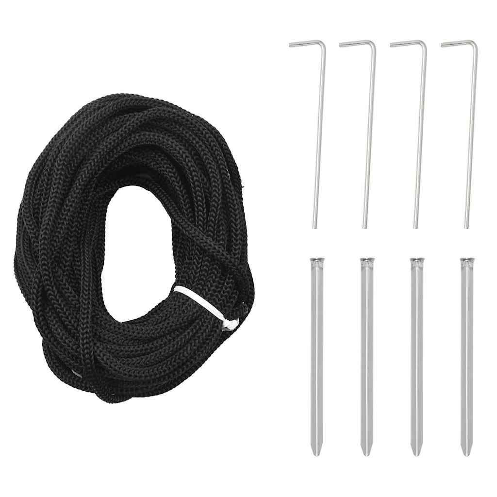 vidaXL Kalėdų eglutė, 230x800cm, kūgio formos, 3000 mėlynų LED