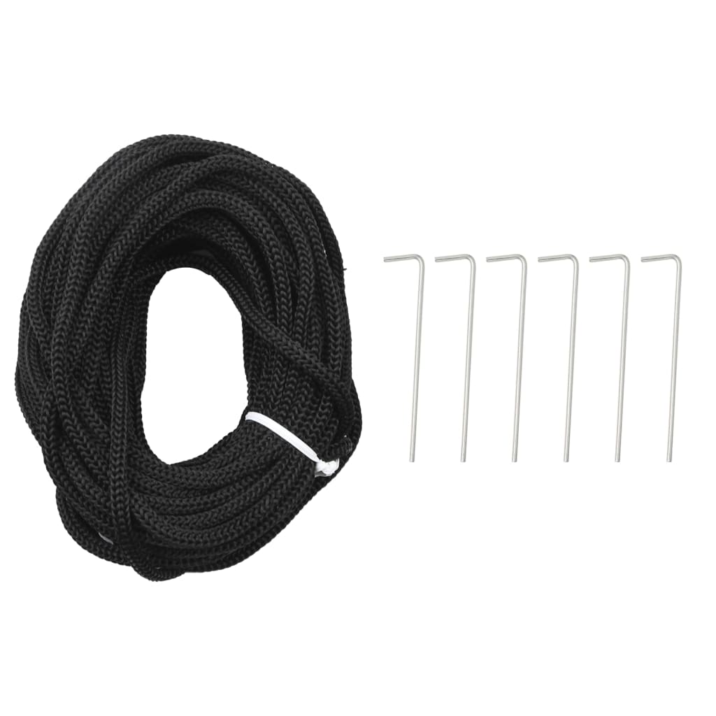 vidaXL Kalėdų eglutė ant vėliavos stiebo, 180cm, 108 šaltos baltos LED