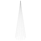 Kalėdų eglutė ant vėliavos stiebo, 800cm, 1134 šaltos LED