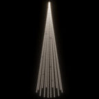 Kalėdų eglutė ant vėliavos stiebo, 800cm, 1134 šaltos LED