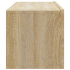 Sieninės TV spintelės, 2vnt., ąžuolo, 100x30x30cm, mediena