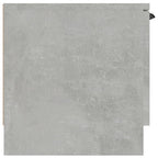 Televizoriaus spintelė, betono pilka, 102x35x36,5cm, mediena