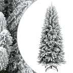 Dirbtinė Kalėdų eglutė su sniegu, 120cm, PVC ir PE