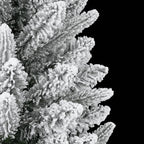 Dirbtinė Kalėdų eglutė su sniegu, 150cm, PVC ir PE