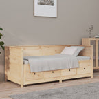 Dieninė lova be čiužinio 75x190 cm Pušies masyvo