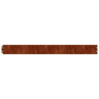 Vejos apvadai, 10vnt., 10x103cm, lankstus Corten plienas