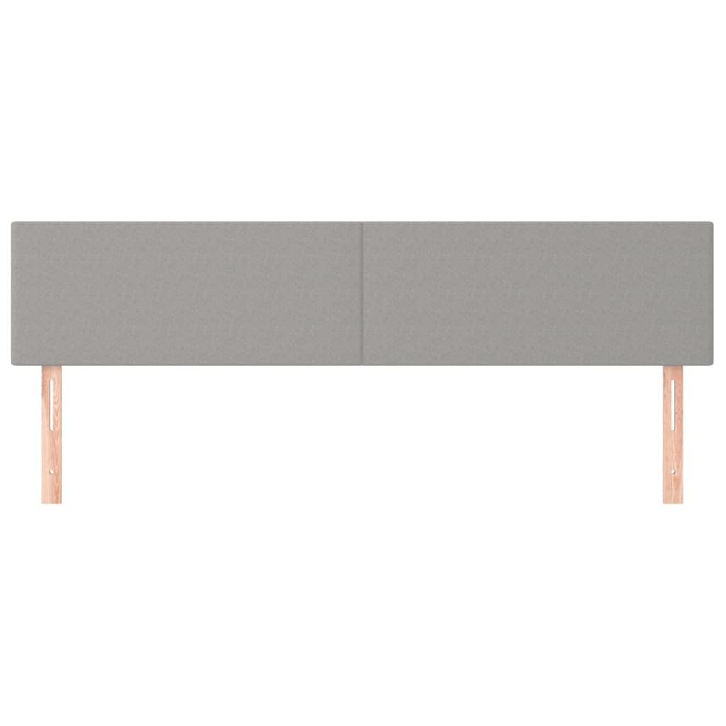 Galvūgalis, 2vnt.,šviesiai pilkos spalvos,100x5x78/88cm,audinys