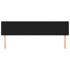 Galvūgalis, 2vnt., juodos spalvos, 100x5x78/88cm, audinys