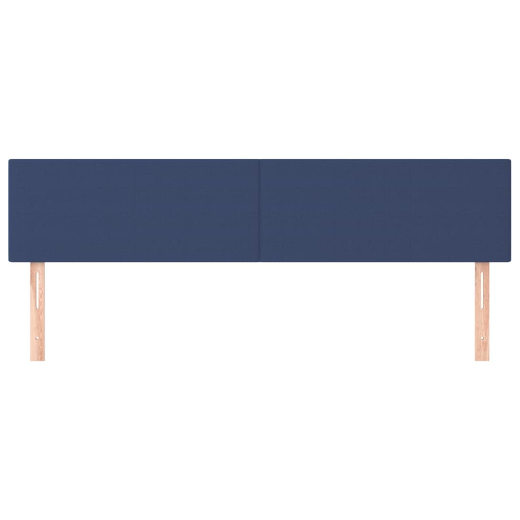 Galvūgalis, 2vnt., mėlynos spalvos, 100x5x78/88cm, audinys