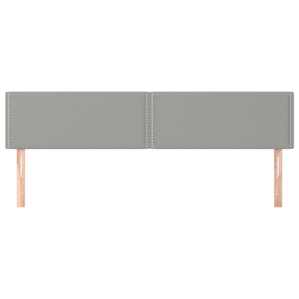 Galvūgalis, 2vnt.,šviesiai pilkos spalvos,100x5x78/88cm,audinys