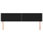 Galvūgalis, 2vnt., juodos spalvos, 100x5x78/88cm, audinys