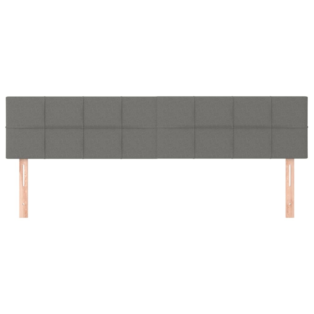 Galvūgalis, 2vnt.,tamsiai pilkos spalvos,100x5x78/88cm, audinys