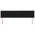 Galvūgalis, 2vnt., juodos spalvos, 100x5x78/88cm, audinys