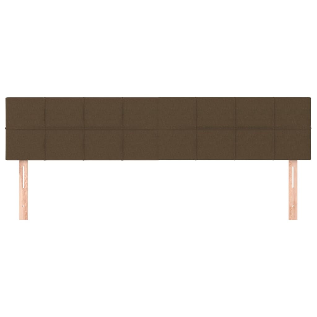 Galvūgalis, 2vnt., tamsiai rudos spalvos, 100x5x78/88cm,audinys
