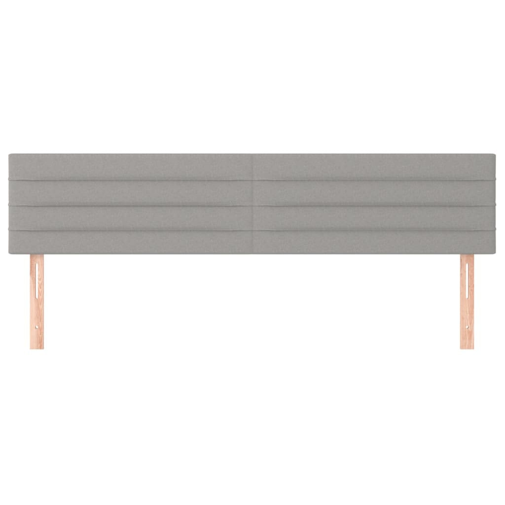 Galvūgalis, 2vnt.,šviesiai pilkos spalvos,100x5x78/88cm,audinys