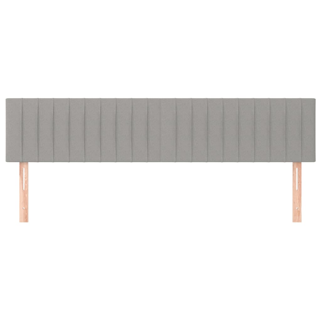 Galvūgalis, 2vnt.,šviesiai pilkos spalvos,100x5x78/88cm,audinys
