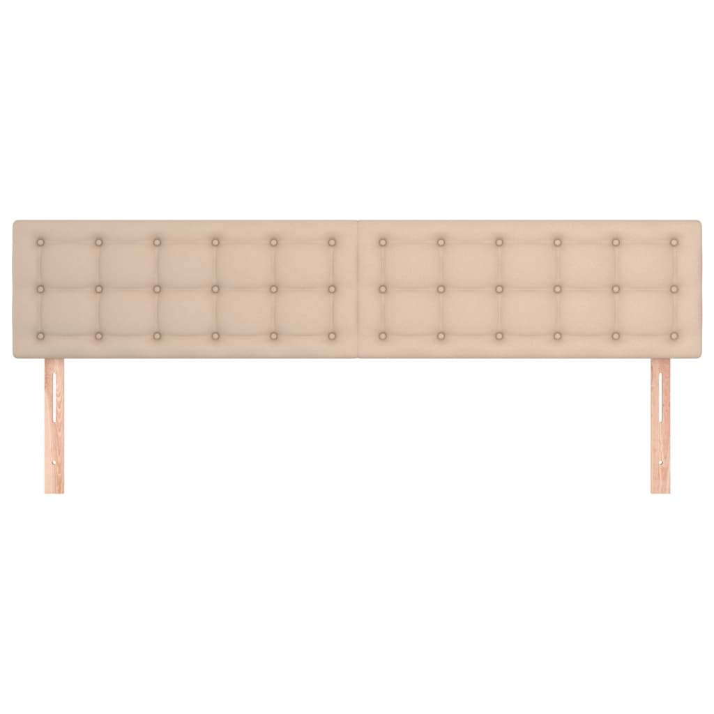 Galvūgaliai, 2vnt., kapučino, 100x5x78/88 cm, dirbtinė oda