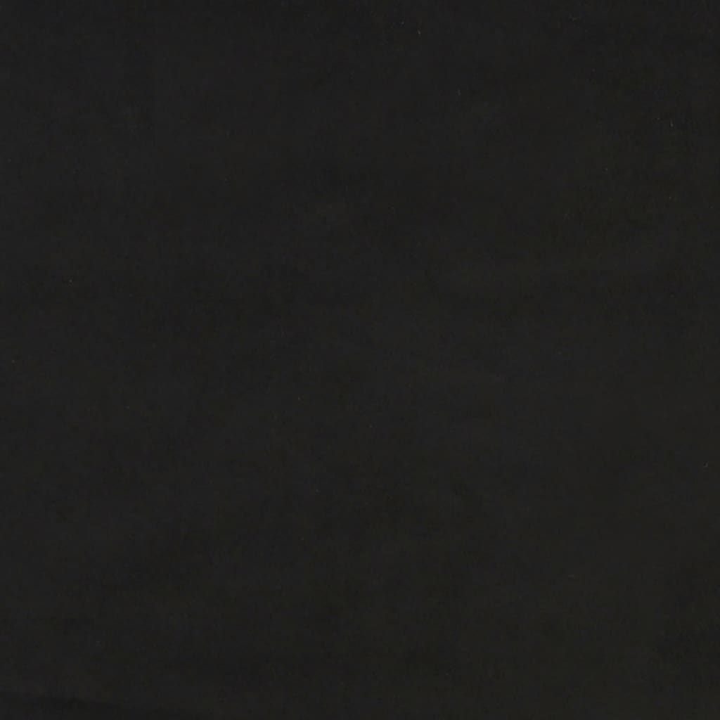 Kišeninių spyruoklių čiužinys, vidutinio kietumo, juodos spalvos, 120x200x20 cm, aksomas