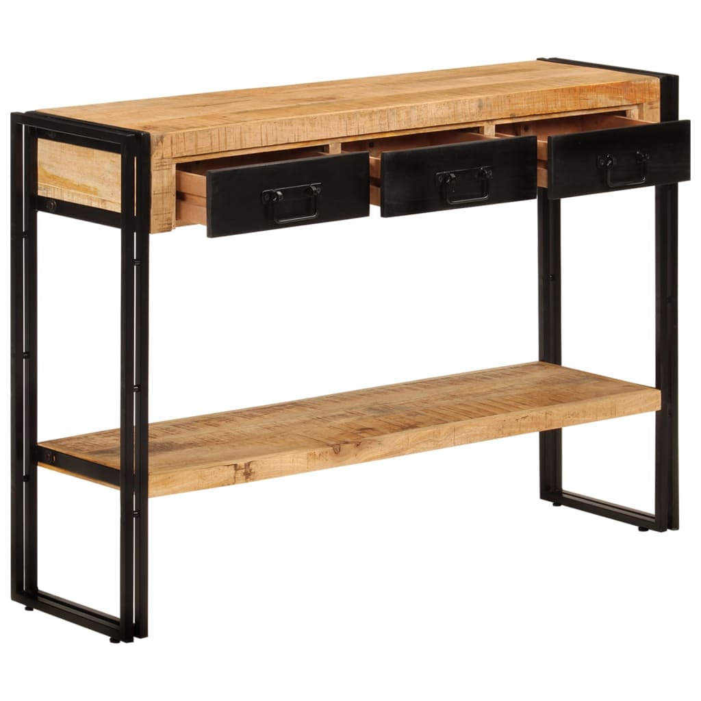 Konsolinis staliukas, 110x30x76cm, mango medienos masyvas