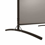 Kambario pertvara, 6 dalių, antracito, 520x180cm, audinys