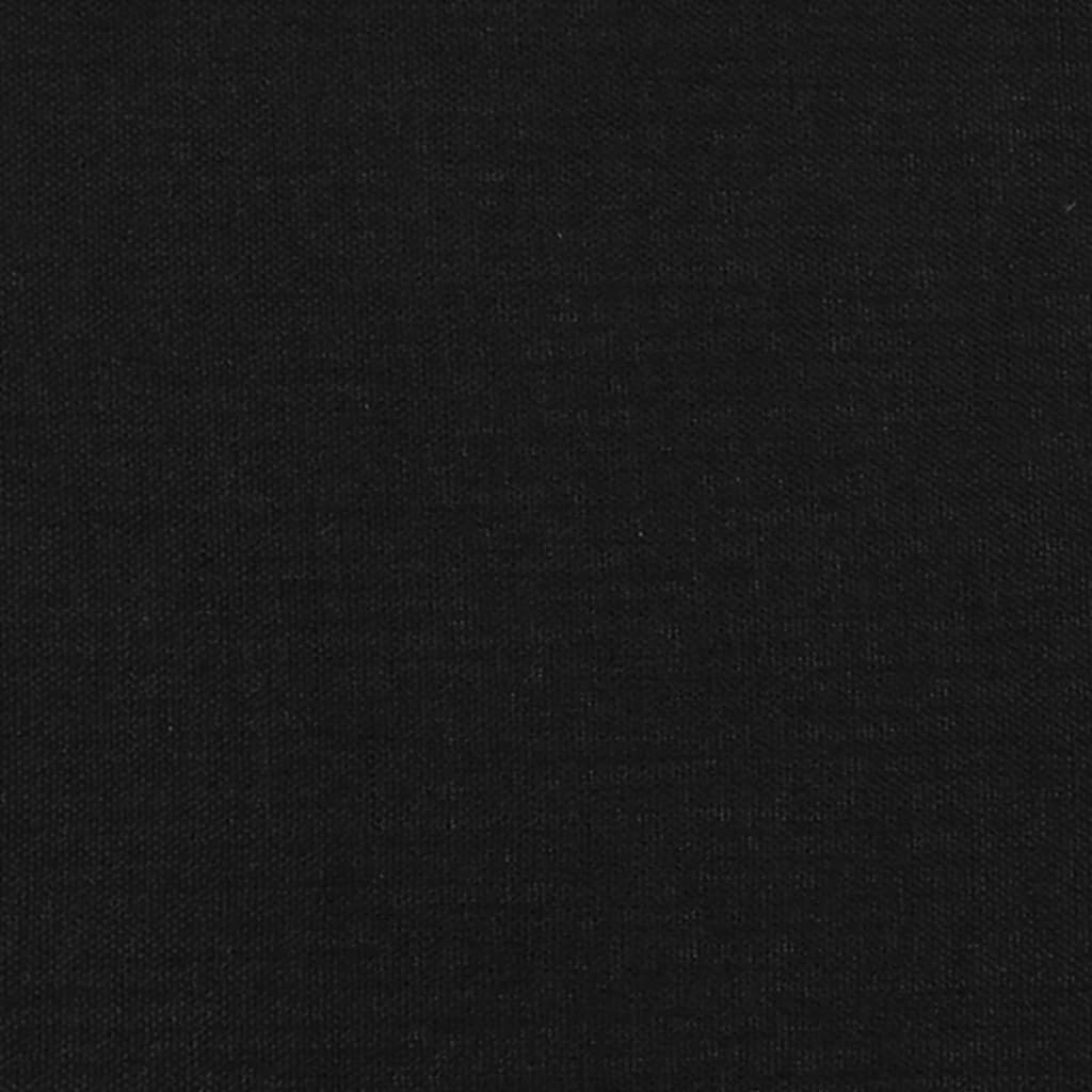 Galvūgalis, juodas, 144x5x118/128 cm, audinys