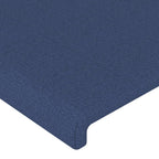 Galvūgalis, mėlynas, 200x5x118/128 cm, audinys