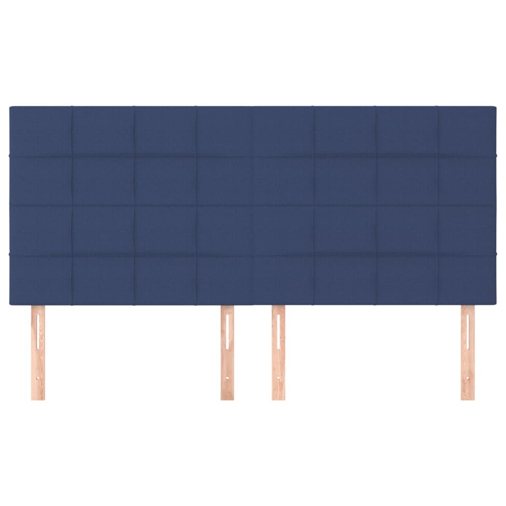 Galvūgalis, mėlynas, 200x5x118/128 cm, audinys
