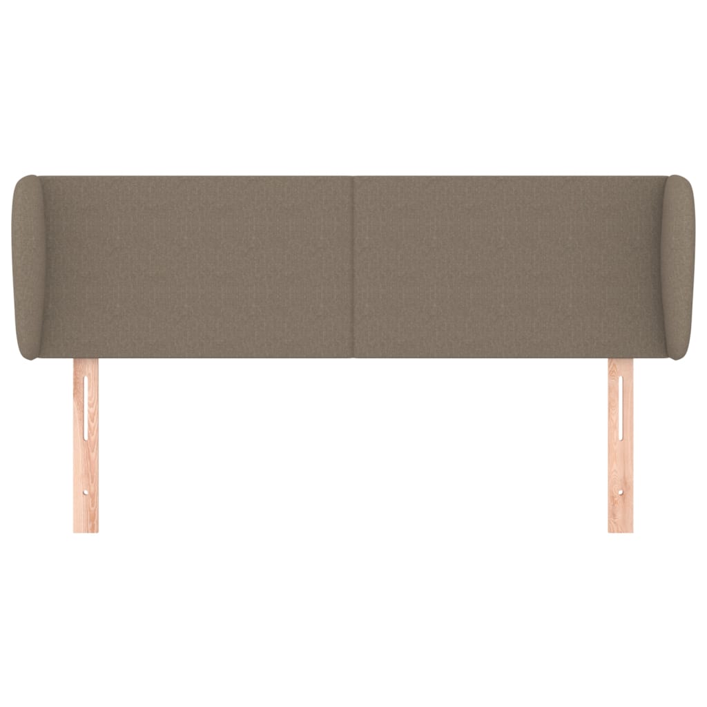 Galvūgalis su auselėmis,taupe spalvos,147x23x78/88cm, audinys