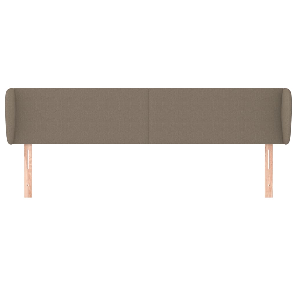 Galvūgalis su auselėmis,taupe spalvos,183x23x78/88cm, audinys