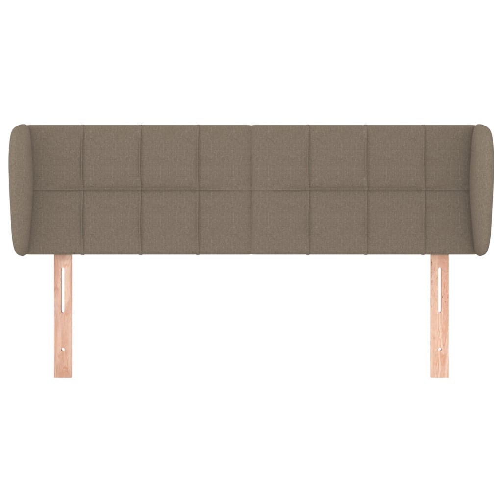 Galvūgalis su auselėmis,taupe spalvos,147x23x78/88cm, audinys