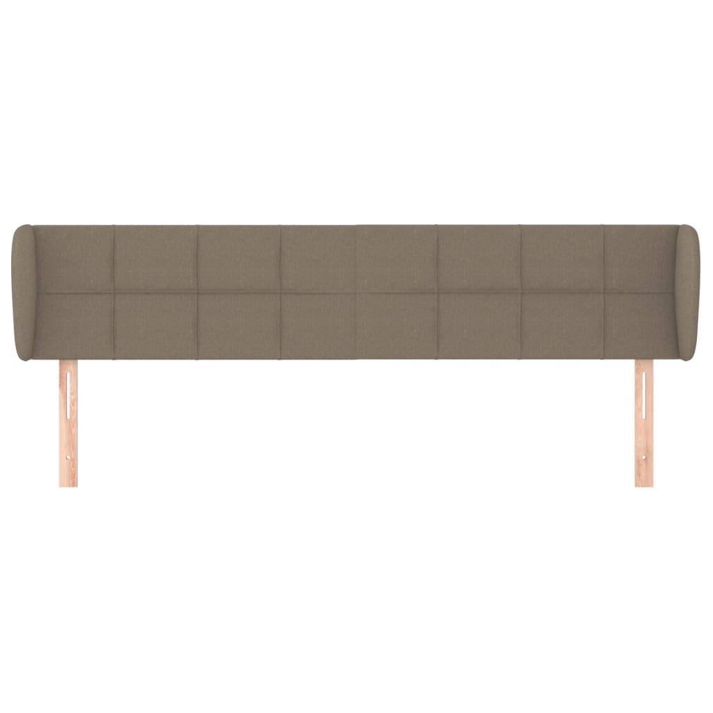 Galvūgalis su auselėmis,taupe spalvos,183x23x78/88cm, audinys
