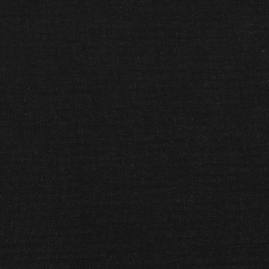 Galvūgalis su auselėmis, juodos spalvos,203x23x78/88cm, audinys