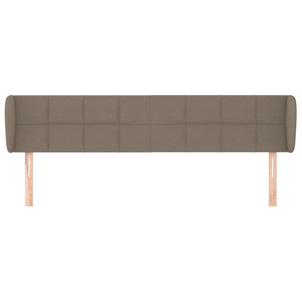 Galvūgalis su auselėmis,taupe spalvos,203x23x78/88 cm, audinys