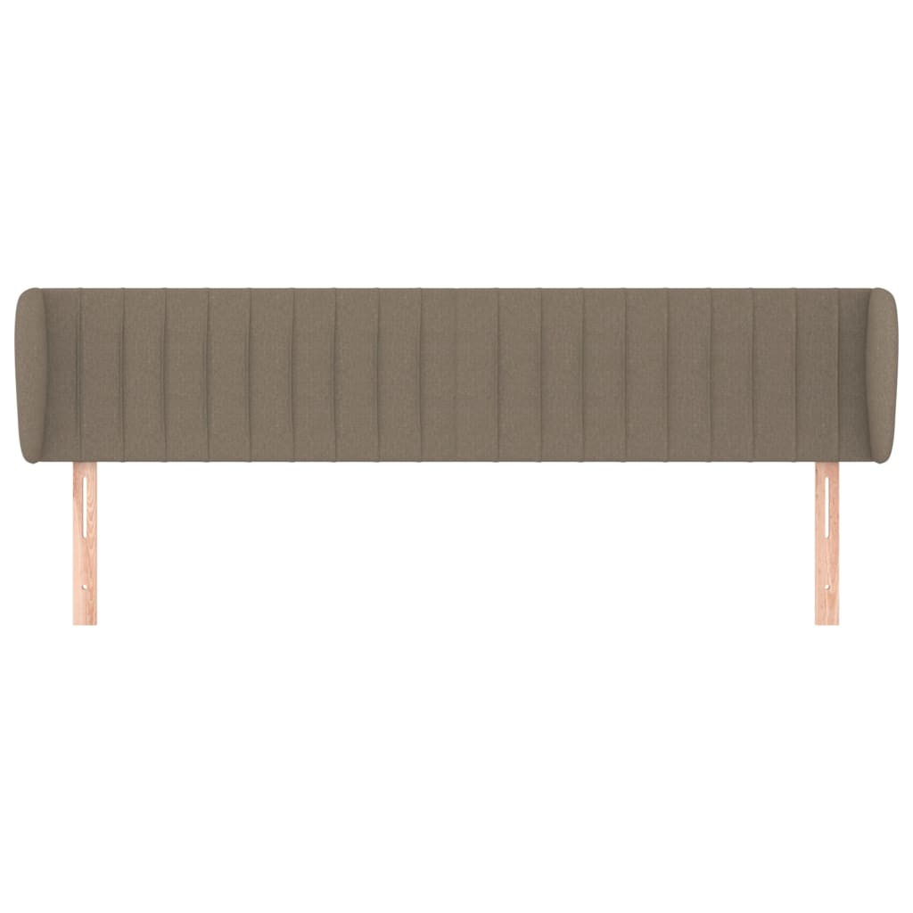 Galvūgalis su auselėmis,taupe spalvos,183x23x78/88cm, audinys