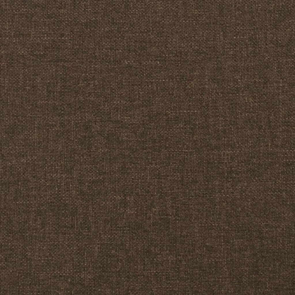 Galvūgalis su auselėmis, rudas, 93x23x118/128cm, audinys