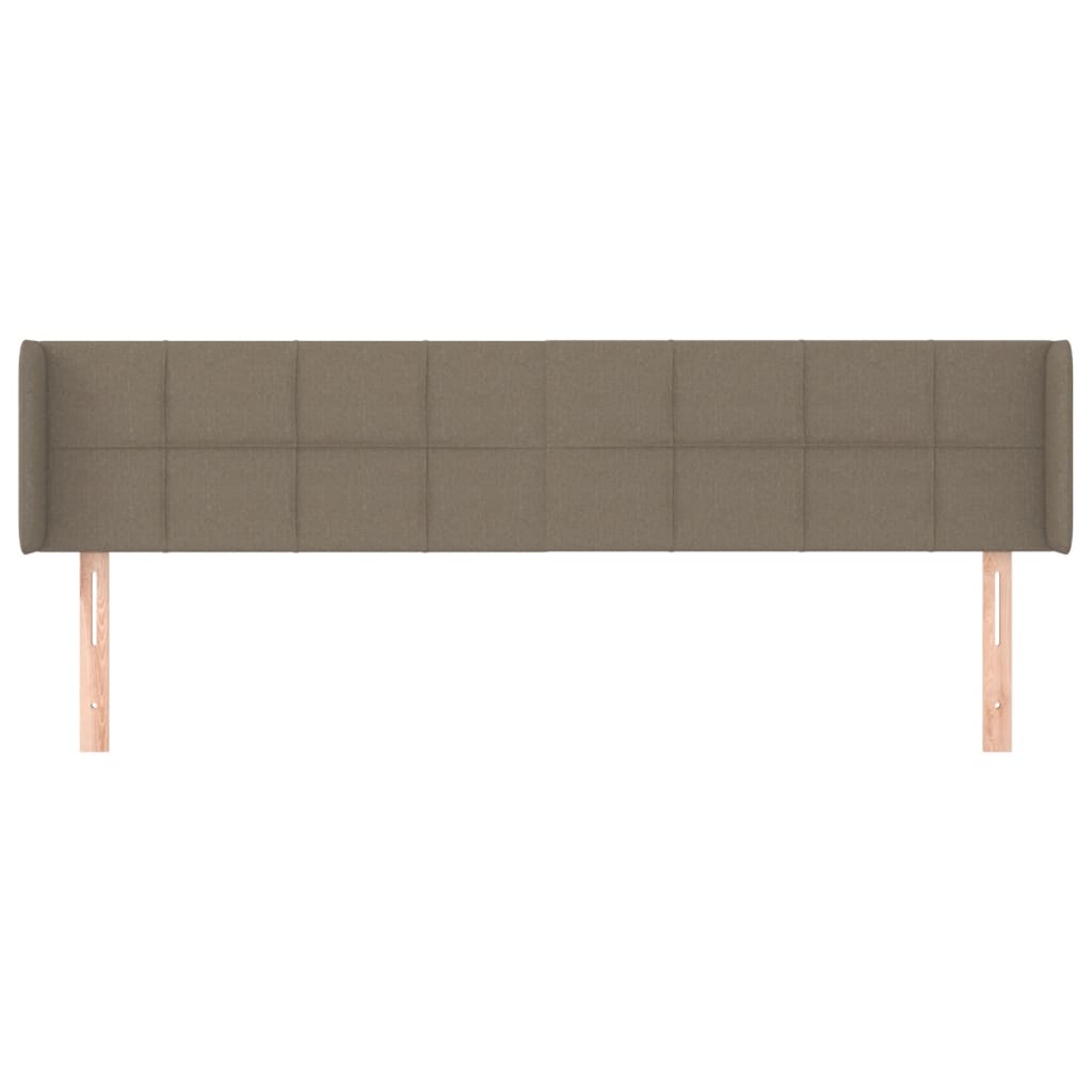 Galvūgalis su auselėmis,taupe spalvos,163x16x78/88 cm, audinys